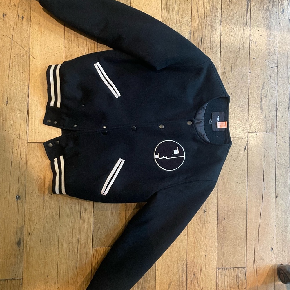 Black Varsity Jacket